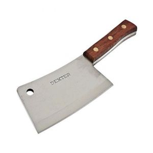  Kitchen Meat Cutting - Wooden and Silver