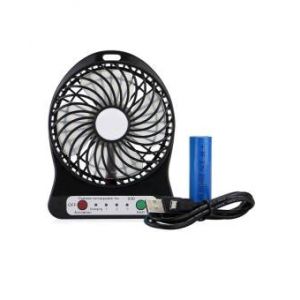 Portable - Rechargeable - Mini - Fan  – Black