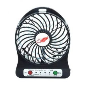 Mini - Portable - Desktop - Fan - Black