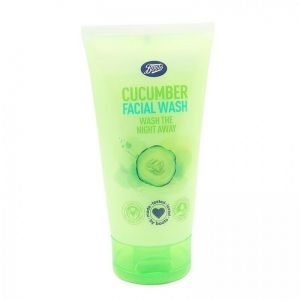 Boots Cucumber Facial Wash - Wash The Night Away 150ml