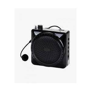 Portable Voice Amplifier Speaker Microphone Megaphone - Black