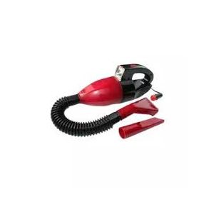 Handheld Car Vacuum Cleaner with LED  Light - Black and Red